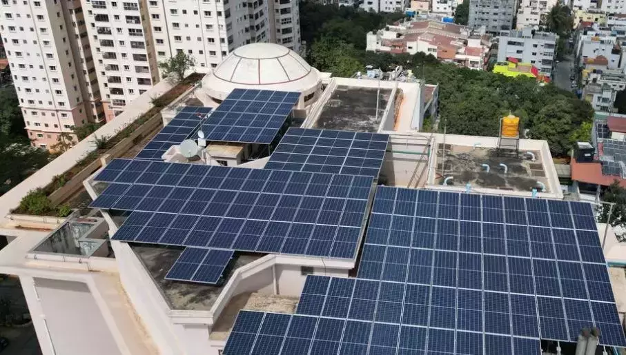 Andhra: पीएम सूर्य घर योजना में आंध्र प्रदेश शीर्ष चार राज्यों में शामिल Andhra: पीएम सूर्य घर योजना में आंध्र प्रदेश शीर्ष चार राज्यों में शामिल