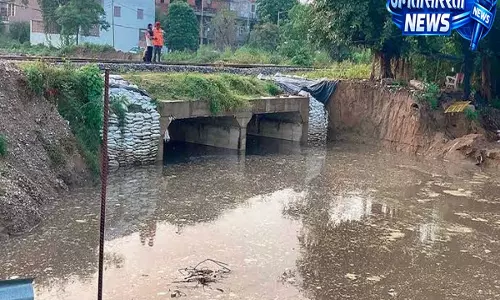 जालंधर दोमोरिया पुल में जलभराव, 50 लाख के वाटर हार्वेस्टिंग प्रोजेक्ट का काम रुका