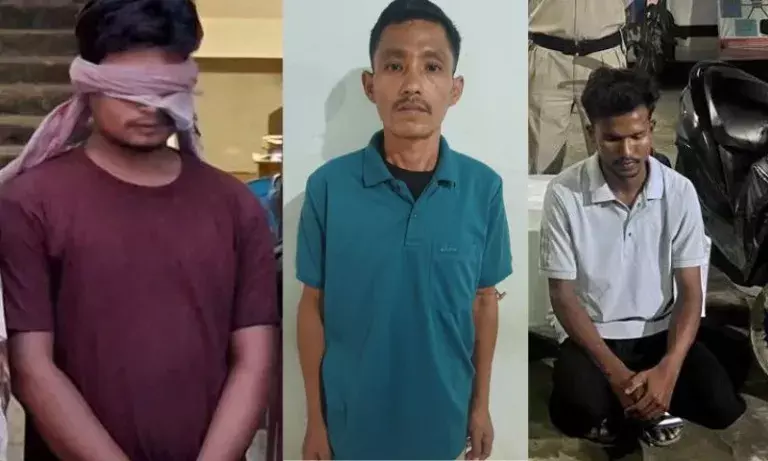 मणिपुर में सुरक्षा बलों की कार्रवाई: रंगबाजी और ड्रग तस्करी के आरोपी गिरफ्तार मणिपुर में सुरक्षा बलों की कार्रवाई: रंगबाजी और ड्रग तस्करी के आरोपी गिरफ्तार