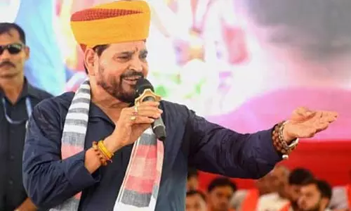 कांग्रेस की सिर्फ जूठन खाने की आदत, राहुल गांधी के छात्रों से संवाद पर बोले बृजभूषण शरण सिंह