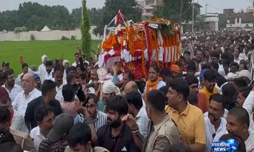 उमाशंकर सिंह की अंतिम यात्रा में उमड़ा जनसैलाब