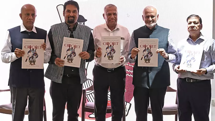 क्रिकेट प्रतिभाओं को निखारने के लिए नई किताब ‘डेवलपिंग चैंपियंस इन क्रिकेट’ लॉन्च