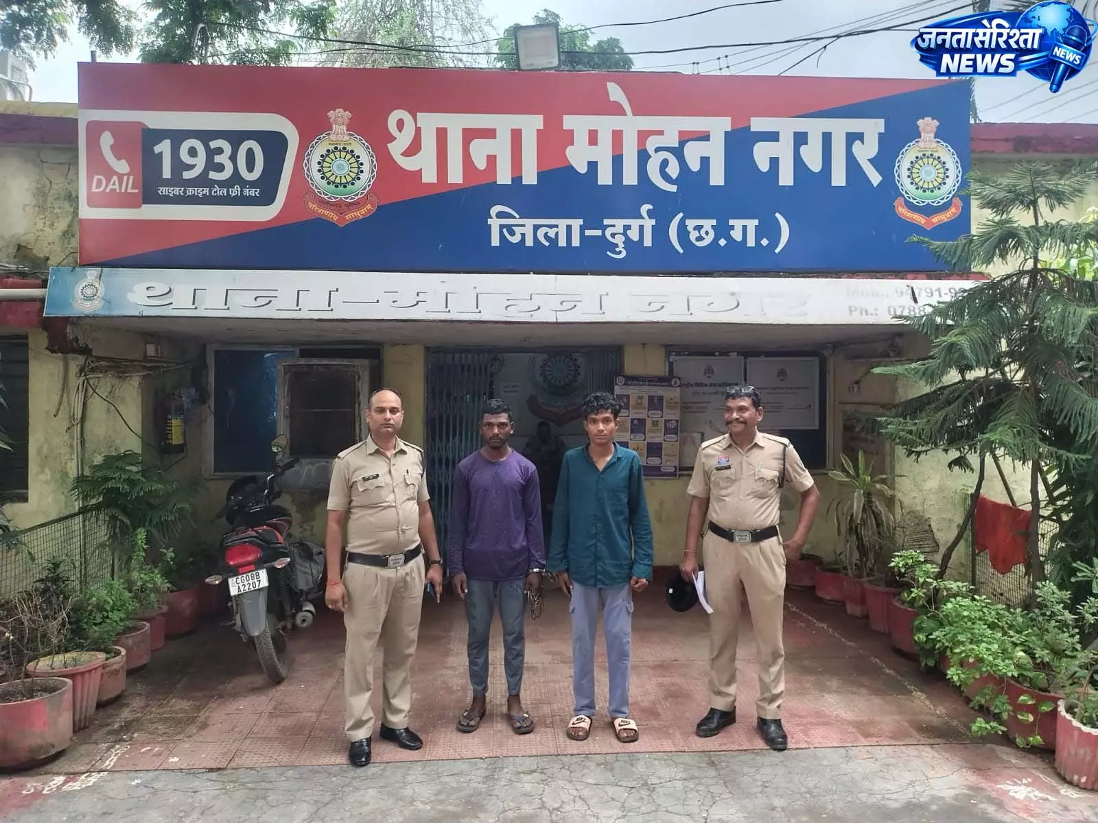 FCI कर्मचारी से मारपीट करने वाले दो आरोपी गिरफ्तार FCI कर्मचारी से मारपीट करने वाले दो आरोपी गिरफ्तार