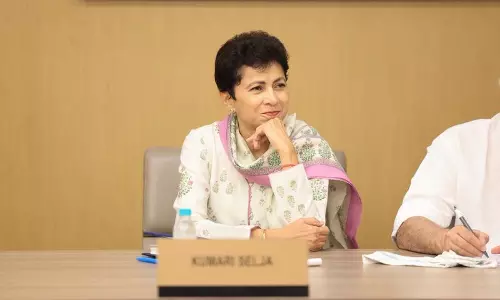 Haryana: सैलजा ने यमुना-घग्गर लिंक बनाने पर ज़ोर दिया Haryana: सैलजा ने यमुना-घग्गर लिंक बनाने पर ज़ोर दिया