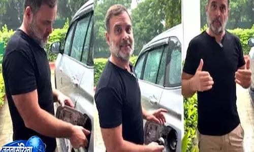 E20 विवाद पर राहुल गांधी का सरकार पर तीखा हमला दाल में कुछ काला नहीं पूरी दाल ही काली