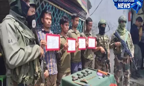 लोंगडिंग में ULFA-I के चार कैडर ने किया सरेंडर स्वतंत्रता दिवस से पहले बड़ी कार्रवाई