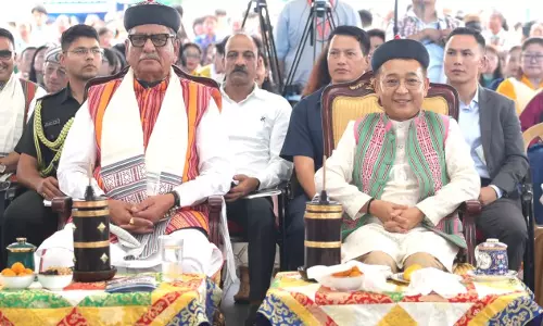 योंगथूम सीजन 3 के समापन में दिखी लेप्चा संस्कृति परंपरा और विरासत का शानदार संगम योंगथूम सीजन 3 के समापन में दिखी लेप्चा संस्कृति परंपरा और विरासत का शानदार संगम