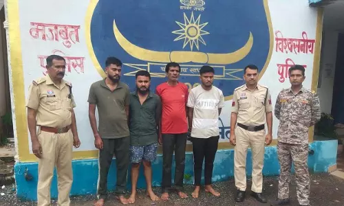 कुत्ते को भगाने की बात पर ग्रामीण की हत्या, 4 आरोपी गिरफ्तार कुत्ते को भगाने की बात पर ग्रामीण की हत्या, 4 आरोपी गिरफ्तार