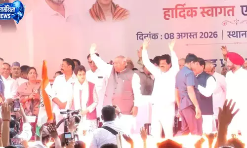 विजय शंखनाद रैली में खड़गे का सरकार पर हमला विजय शंखनाद रैली में खड़गे का सरकार पर हमला