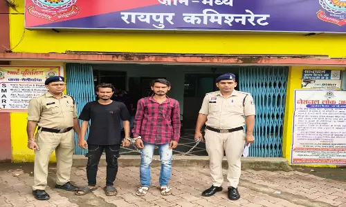 रायपुर में ANTF ने 2 गांजा तस्करों को किया गिरफ्तार
