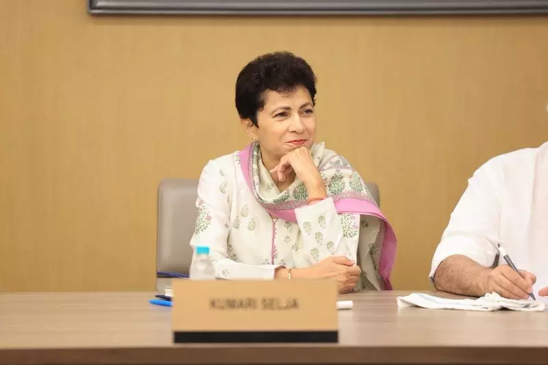 Haryana: सैलजा ने यमुना-घग्गर लिंक बनाने पर ज़ोर दिया Haryana: सैलजा ने यमुना-घग्गर लिंक बनाने पर ज़ोर दिया