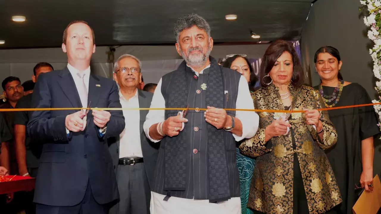 कर्नाटक-US साझेदारी: शिवकुमार ने इनोवेशन में माँगा मजबूत सहयोग कर्नाटक-US साझेदारी: शिवकुमार ने इनोवेशन में माँगा मजबूत सहयोग