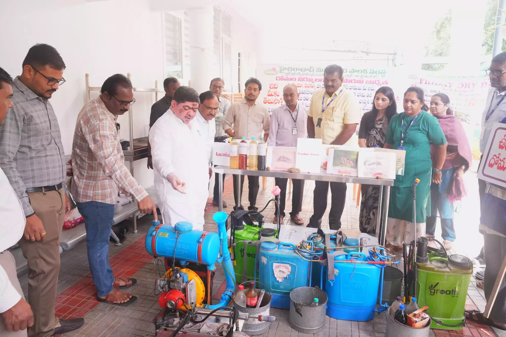 GHMC ने बरसात के मौसम में वेक्टर जनित बीमारियों से निपटने के लिए आईईसी अभियान शुरू किया