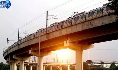 दिल्ली मेट्रो की समय-पालन दर 99.95% दिल्ली मेट्रो की समय-पालन दर 99.95%