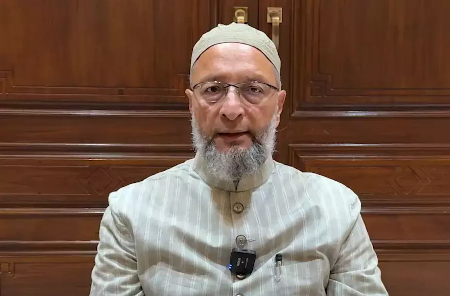 सर: ओवैसी ने बीएलओ पर फॉर्म देने से इनकार करने का आरोप लगाया, ईसीआई से हस्तक्षेप की मांग की सर: ओवैसी ने बीएलओ पर फॉर्म देने से इनकार करने का आरोप लगाया, ईसीआई से हस्तक्षेप की मांग की