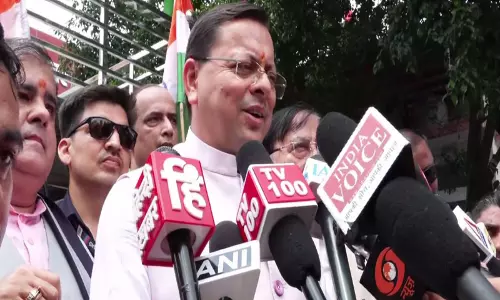 धामी बोले देवभूमि के लोग राष्ट्रधर्म के लिए हमेशा खड़े धामी बोले देवभूमि के लोग राष्ट्रधर्म के लिए हमेशा खड़े