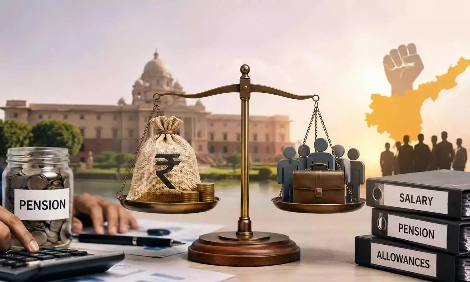 Andhra: कर्मचारी संघों ने सरकार के 95% मानव संसाधन व्यय के दावे को खारिज कर दिया Andhra: कर्मचारी संघों ने सरकार के 95% मानव संसाधन व्यय के दावे को खारिज कर दिया