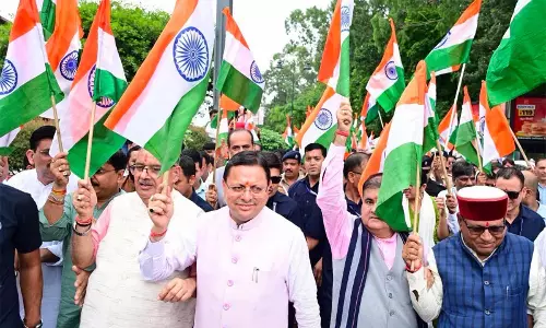 हर घर तिरंगा पर धामी का संदेश