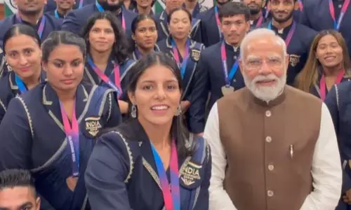 CWG 2026 विजेताओं से मिले प्रधानमंत्री मोदी