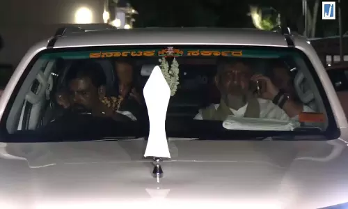 कैबिनेट बंटवारे पर खड़गे से मिले डीके शिवकुमार