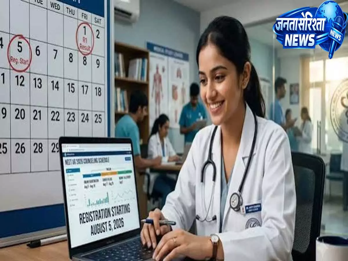 NEET UG काउंसलिंग के लिए 10 अगस्त से शुरू होगा ऑनलाइन रजिस्ट्रेशन NEET UG काउंसलिंग के लिए 10 अगस्त से शुरू होगा ऑनलाइन रजिस्ट्रेशन