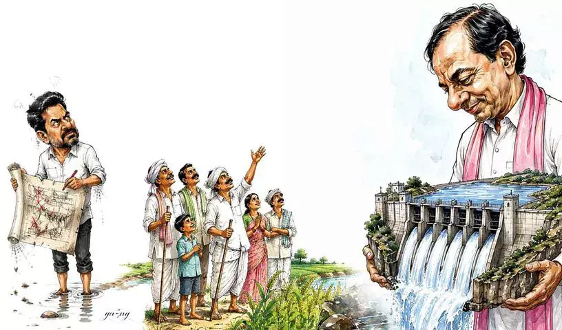प्राणहिता-चेवेल्ला और कलेश्वरम - बयानबाजी बनाम वास्तविकता प्राणहिता-चेवेल्ला और कलेश्वरम - बयानबाजी बनाम वास्तविकता