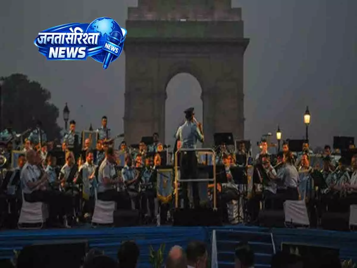 स्वतंत्रता दिवस का जश्न: नेशनल वॉर मेमोरियल में IAF बैंड की खास प्रस्तुति स्वतंत्रता दिवस का जश्न: नेशनल वॉर मेमोरियल में IAF बैंड की खास प्रस्तुति