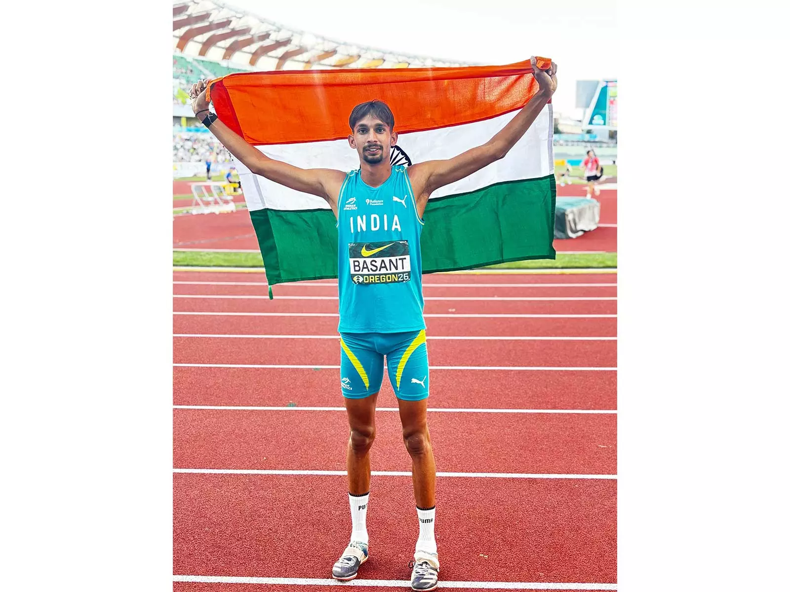 वर्ल्ड एथलेटिक्स U20 चैंपियनशिप: बसंत मेघवाल ने पुरुषों की हाई जंप स्पर्धा में सिल्वर मेडल जीता वर्ल्ड एथलेटिक्स U20 चैंपियनशिप: बसंत मेघवाल ने पुरुषों की हाई जंप स्पर्धा में सिल्वर मेडल जीता