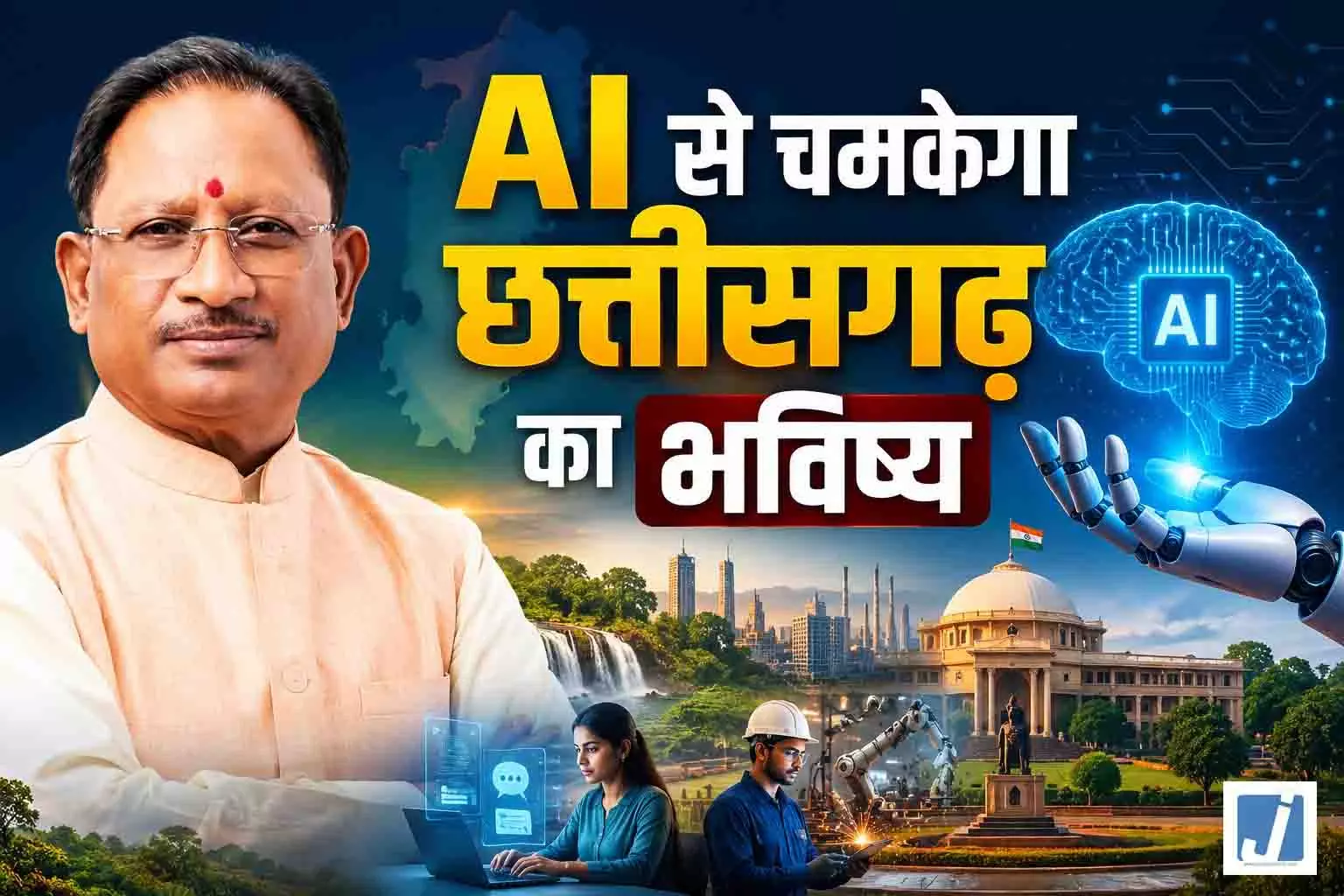 AI से चमकेगा छत्तीसगढ़ का भविष्य AI से चमकेगा छत्तीसगढ़ का भविष्य