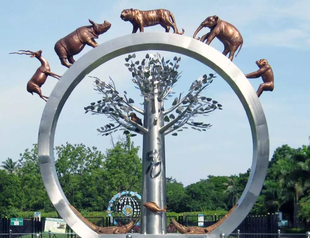 वर्ल्ड लायन डे: हैदराबाद चिड़ियाघर ने की शेरों के केयरटेकर्स की सराहना वर्ल्ड लायन डे: हैदराबाद चिड़ियाघर ने की शेरों के केयरटेकर्स की सराहना