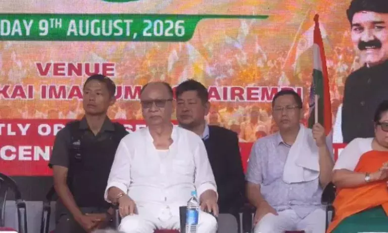 मणिपुर में हर घर तिरंगा रैली: खेमचंद सिंह ने की एकजुटता की अपील मणिपुर में हर घर तिरंगा रैली: खेमचंद सिंह ने की एकजुटता की अपील
