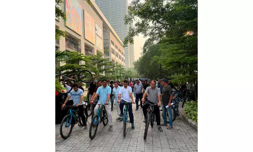 MCD ने करोल बाग में मनाया राहगीरी डे MCD ने करोल बाग में मनाया राहगीरी डे