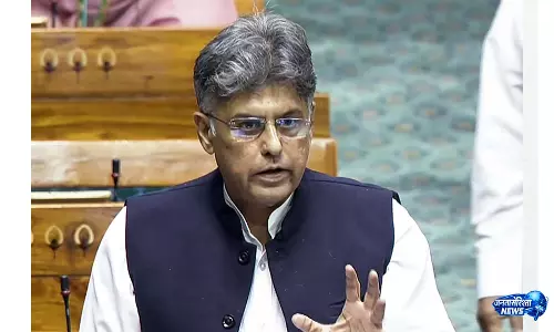 दलबदल कानून पर मनीष तिवारी का नोटिस दलबदल कानून पर मनीष तिवारी का नोटिस