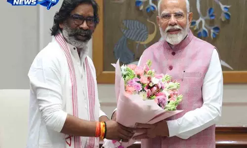 पीएम मोदी ने हेमंत सोरेन को दी जन्मदिन की बधाई पीएम मोदी ने हेमंत सोरेन को दी जन्मदिन की बधाई
