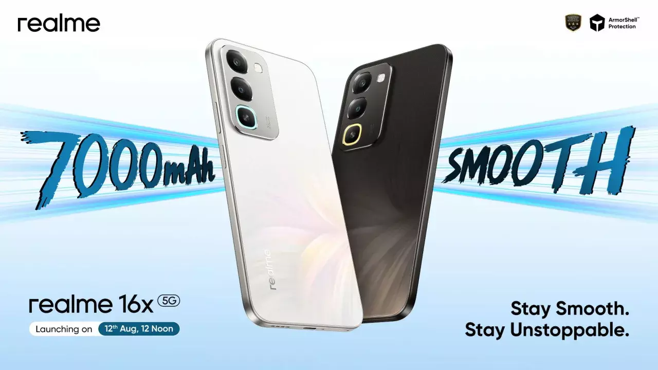 स्मार्ट तकनीक और पावरफुल बैटरी: Realme 16 सीरीज़ का नया अवतार स्मार्ट तकनीक और पावरफुल बैटरी: Realme 16 सीरीज़ का नया अवतार