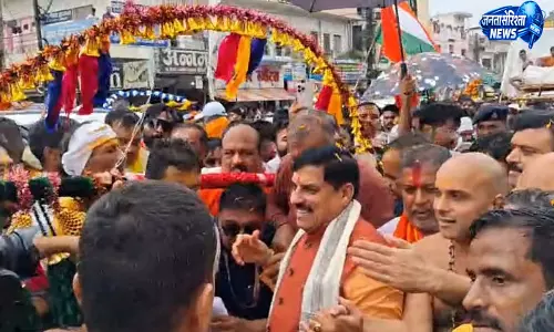 रांझी की ‘संस्कार कांवड़ यात्रा’ में शामिल हुए CM, कांवड़ियों के साथ उठाई कांवड़