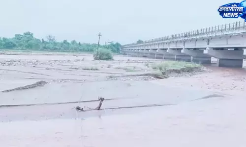 शिवालिक में तेज बारिश से बढ़ा नदी का जलस्तर, बिजली लाइन बही शिवालिक में तेज बारिश से बढ़ा नदी का जलस्तर, बिजली लाइन बही