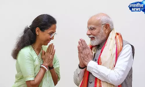 शरद पवार गुट के सभी आठ सांसदों ने पीएम से की मुलाकात, महाराष्ट्र के मुद्दों पर हुई चर्चा