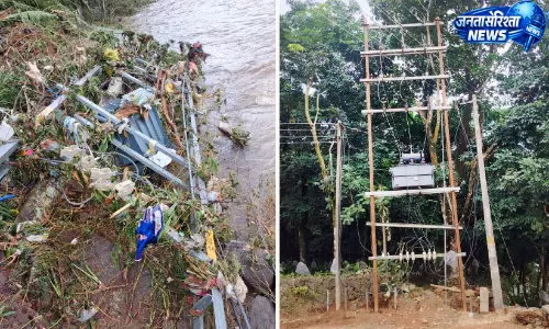 बाढ़ और भूस्खलन के बीच KSEB की बड़ी पहल, तीन दिन में बहाल की बिजली बाढ़ और भूस्खलन के बीच KSEB की बड़ी पहल, तीन दिन में बहाल की बिजली