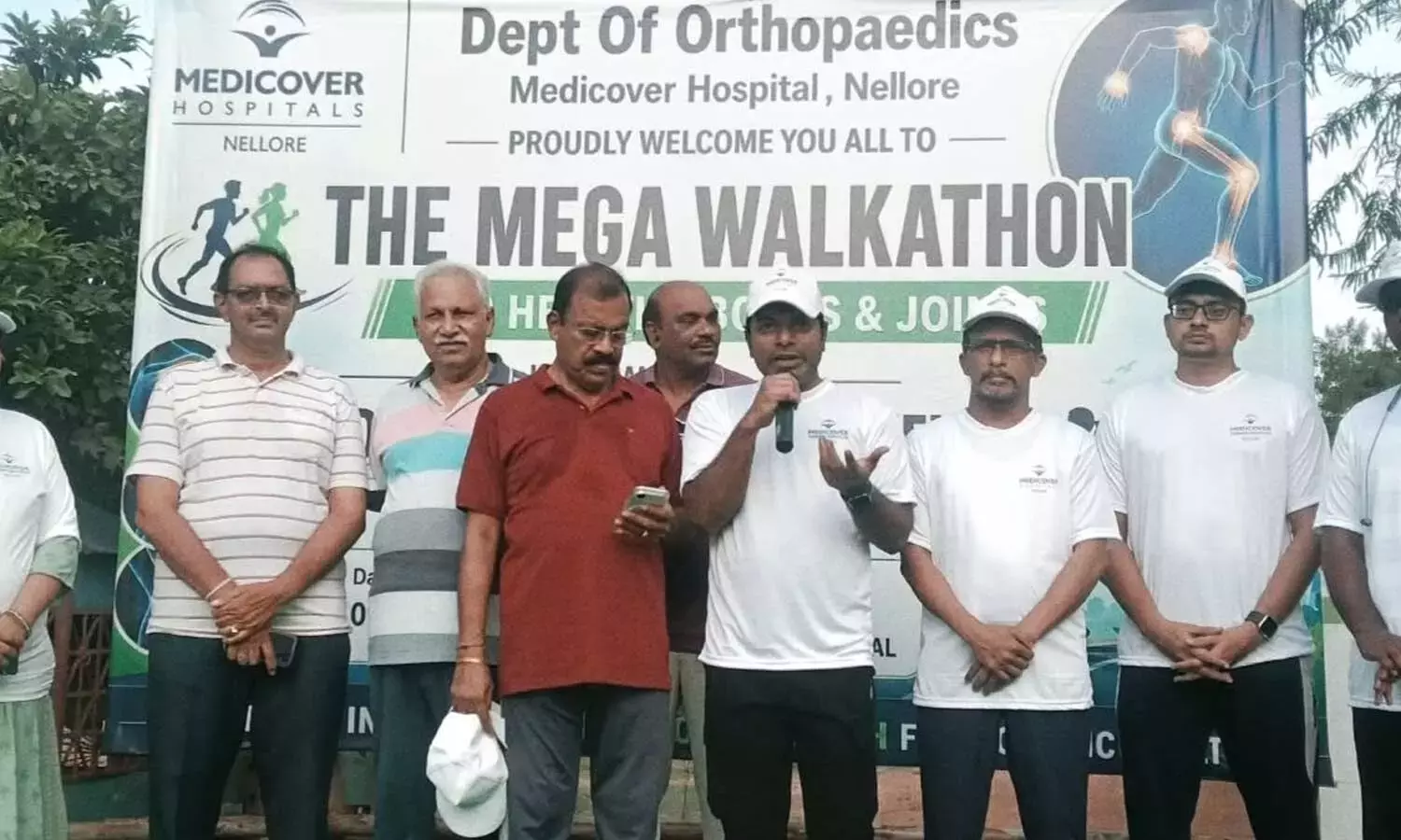 नेल्लोर: स्वस्थ हड्डियों के लिए वॉकथॉन का आयोजन नेल्लोर: स्वस्थ हड्डियों के लिए वॉकथॉन का आयोजन