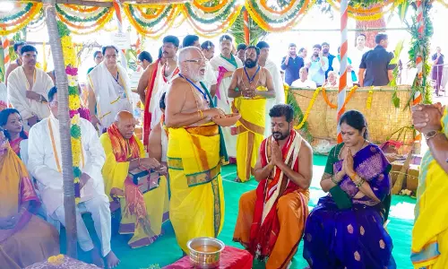 CM और सिंचाई मंत्री ने किया वरुण यज्ञ