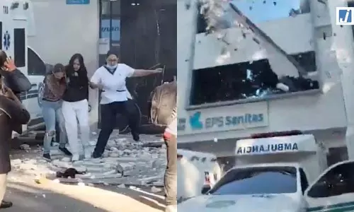 कोलंबिया भूकंप में 69 की मौत, बढ़ सकता है आंकड़ा कोलंबिया भूकंप में 69 की मौत, बढ़ सकता है आंकड़ा