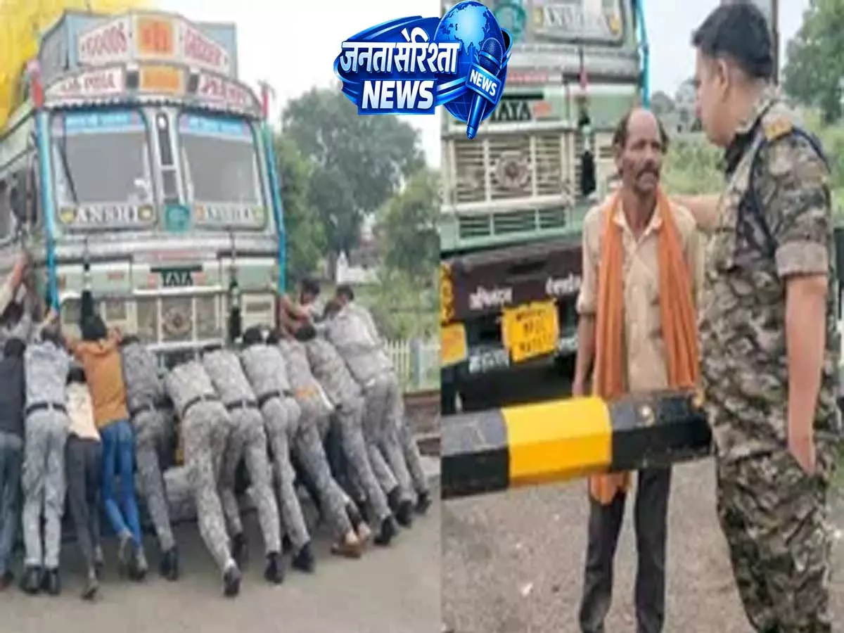 सागर में रेलवे ट्रैक पर फंसा भारी ट्रक QRF जवानों की सूझबूझ से बची बड़ी दुर्घटना सागर में रेलवे ट्रैक पर फंसा भारी ट्रक QRF जवानों की सूझबूझ से बची बड़ी दुर्घटना