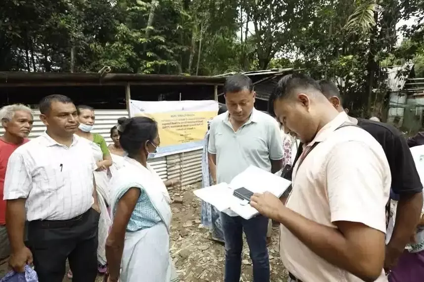 Guwahati: चार जिलों में बाढ़ से तबाही, असम सरकार ने शुरू किया नुकसान का आकलन Guwahati: चार जिलों में बाढ़ से तबाही, असम सरकार ने शुरू किया नुकसान का आकलन