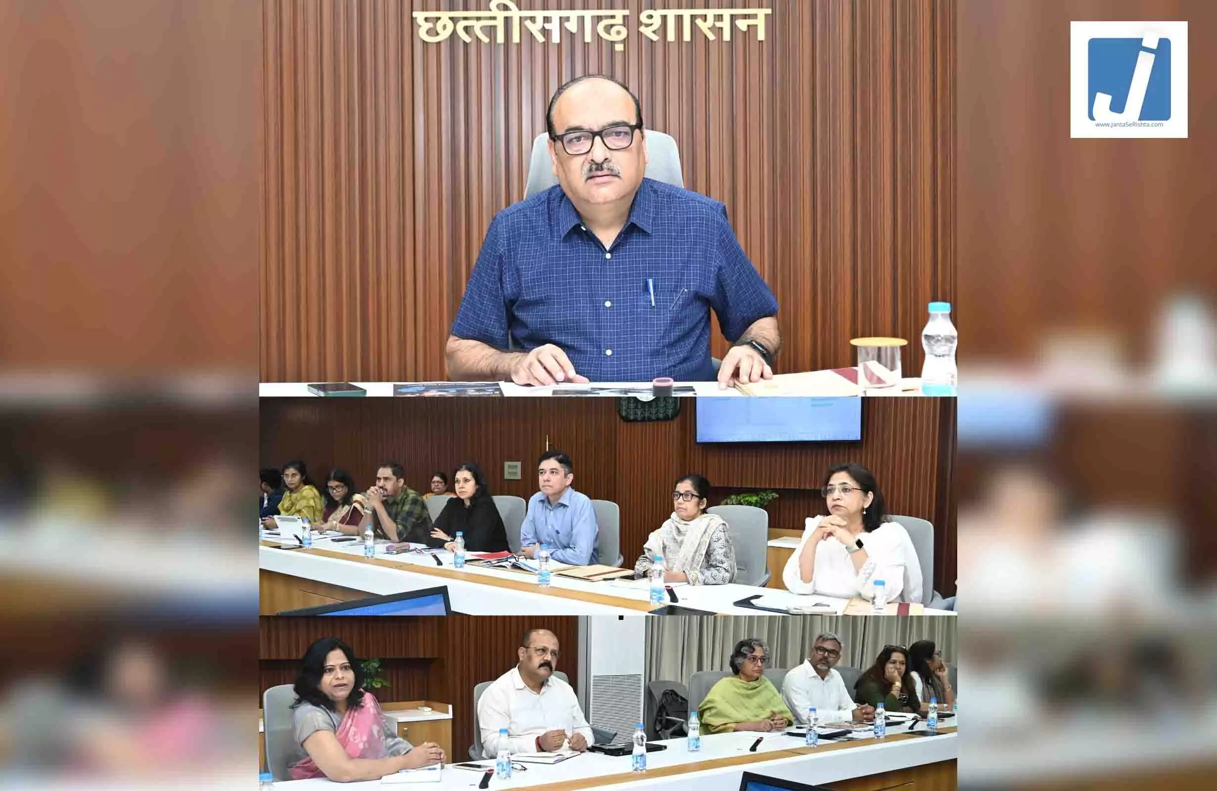 मुख्य सचिव ने बच्चों के लिए स्वास्थ्य कार्यक्रमों को लेकर यूनिसेफ और विभिन्न विभागों के अधिकारियों की संयुक्त बैठक ली मुख्य सचिव ने बच्चों के लिए स्वास्थ्य कार्यक्रमों को लेकर यूनिसेफ और विभिन्न विभागों के अधिकारियों की संयुक्त बैठक ली