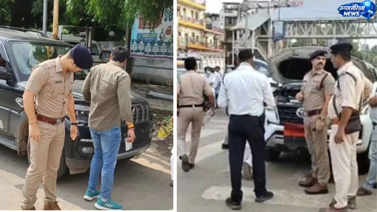 ग्वालियर में ट्रैफिक पुलिस का विशेष अभियान, 206 वाहनों के चालान