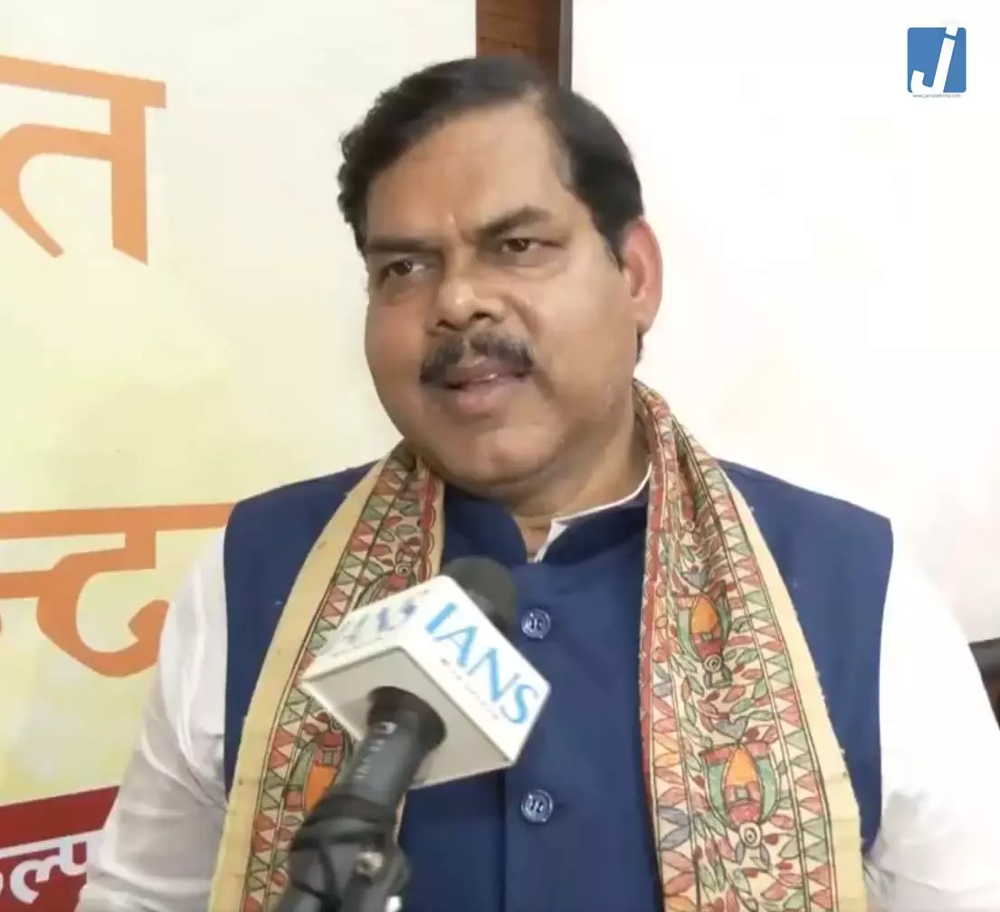 पटना में मिथिलेश तिवारी का राहुल गांधी पर हमला पटना में मिथिलेश तिवारी का राहुल गांधी पर हमला