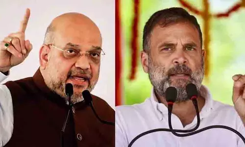 Delhi शादी समारोह में अमित शाह-राहुल गांधी की मुलाकात