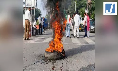 छात्रों पर लाठीचार्ज के विरोध में भाजपा का झारखंड बंद, रांची समेत कई जिलों में सड़क पर उतरे कार्यकर्ता
