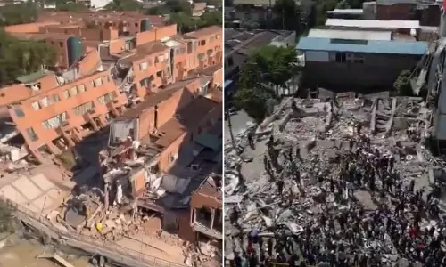 कोलंबिया में 7.4 तीव्रता के भूकंप से तबाही, 132 लोगों की मौत; 570 घायल
